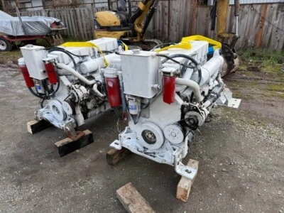 2011 Cummins QSM11  350 HP Marine Diesel Engine TIER 2 , 2.5:1 ZF Transmissions - Image 1 of 4