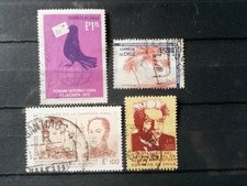 Briefmarken Chile 1972 1974 1975 Korrespondenzwoche Juan Fernandez Archipel