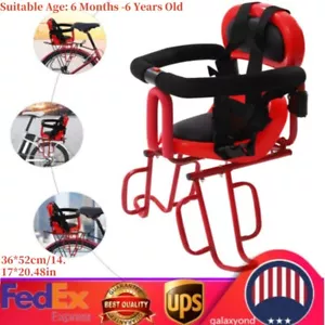 Kids Bicycle Chair Carrier Bike Safety Seat Toddler Baby Child Rear Mount Chair - Picture 1 of 13