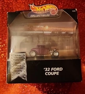 Ford Coupe Roadster Mooneyes Real Rider Hot Wheels caja negra coleccionables para adultos - Imagen 1 de 1