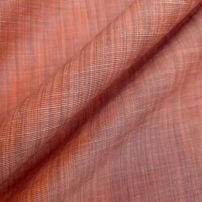 Tecido de estofamento pesado rústico slub weave pêssego coral - 54" de largura por jarda - Imagem 1 de 4