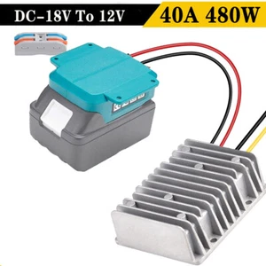 40A 480W Step Down DC 18V auf 12V Spannungsregler Konverter für Makita Akku - Bild 1 von 9