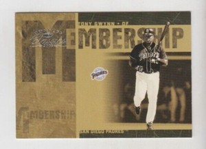 Tony Gwynn 2005 DONRUSS CLASSICS MEMBERSHIP SILVER PARALLEL /1000 PADRES
