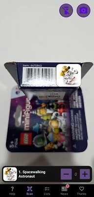 Lego Minifigure Series 26 - Spacewalking Astronaut New Sealed in Box - Image 1 of 4