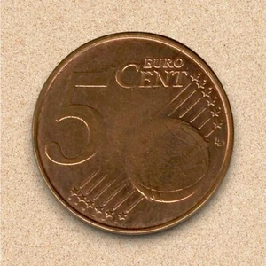 Belgium 5 Euro Cent Coin 2003 - Picture 1 of 2
