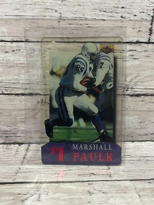 1996 Clear Assets Phone Cards $1 - MARSHALL FAULK - Picture 1 of 1