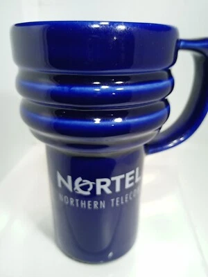  NORTEL NOTHERN TELECOM COFFEE MUG. NORTEL TRAVEL TELECOM MUG. TRAVEL Mug. B294 - Изображение 1 из 4