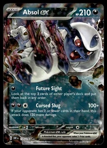 Absol ex 135/197 S&V Obsidian Flames Ext. Art Double Rare Holo Pokémon 2023 NM - Picture 1 of 2