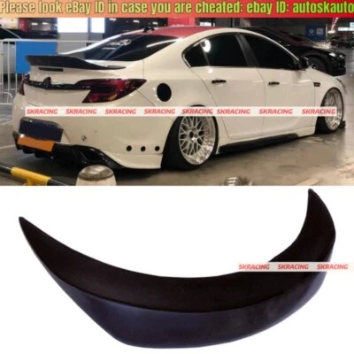 Черный неокрашенный задний багажник спойлер крыло для Buick Regal GS GSI 2011-13 14 15-17 - Изображение 1 из 4