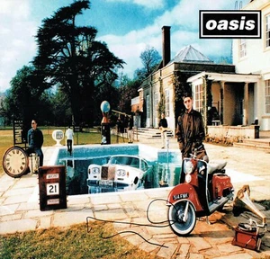 Foto de portada de álbum Oasis firmada por Noel Gallagher 12x12 1 autógrafo + certificado de autenticidad - Imagen 1 de 1