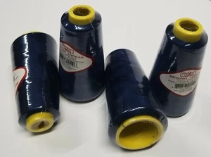 4 BIG SPOOLS SERGER OVERLOCK SERGE SEWING THREAD 2500 YARDS EACH CONE (48 COLORS - Picture 1 of 29