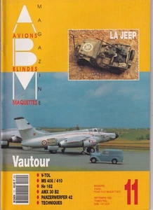ABM N°11 V-TOL / MS 406-410 / HE 162 / AMX 30 B2 / PANZERWERFER 42 / JEEP - Imagen 1 de 2