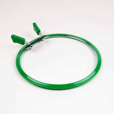 Green Nurge Spring Hoops For Embroidery And Darning, Rim Height 5mm, Diameter - Image 1 of 4