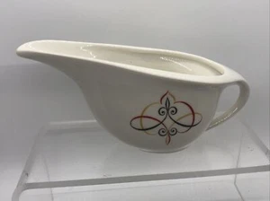 Vintage Iroquois Interplay Fine China Arabesque Gravy Or Sauce Boat Retro MCM - Picture 1 of 15