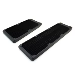 XSPC TX240 and TX360 Ultra Thin Radiator Bundle, Black - Picture 1 of 7
