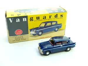 VANGUARDS VA 1000 FORD ANGLIA NAVY BLUE - Picture 1 of 4