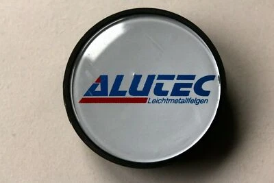 Rare Classic ALUTEC Leichtmetallfelgen Alu-Radnabendeckel-Abdeckungsnabe - Bild 1 von 4