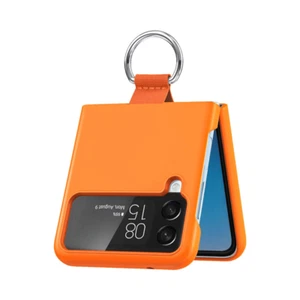 cover Custodia Protettiva Samsung Galaxy Z Flip 4 5G F721 Anello arancione - Foto 1 di 1