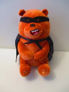 Miniso Life We Bare Bears Grizz Halloween Plush cartoon network  10" w/ cape 07 - Picture 1 of 4