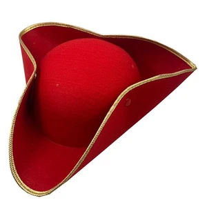 Unisex Mujeres Hombres Juegos con disfraces Sombreros Creativos Triángulo Gorra Retro Pirata Sombrero De Colección - Imagen 1 de 7