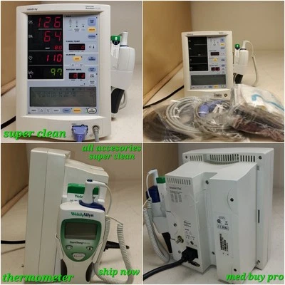 Datascope Accutor Plus + Termómetro. 12 pruebas. Plumín. Spo2. Puños nuevos. Foto 1 de 4