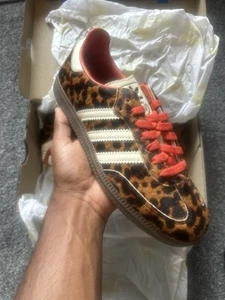 adidas Samba Preloved Red Leapord SL 72 OG Uk6 - Picture 1 of 5