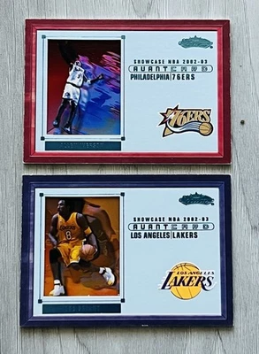 Two 2002-03 Fleer Showcase - Avant Cards Kobe Bryant  And Allen Iverson Rare! $ - Image 1 of 2