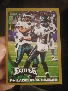 2010 Topps - Philadelphia Eagles #73 Gold /2010 (Couple LITTLE Corner DINGS) - Bild 1 von 4