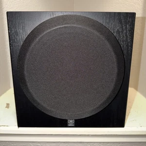 Subwoofer Yamaha YST-SW012 8" Powered Active Home Theater Sub Bajo Negro. Video! - Imagen 1 de 11
