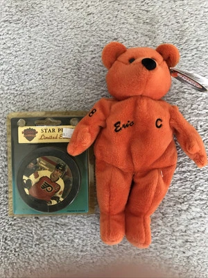 Peluche Eric Lindros Philadelphia Flyers Photo Puck & Salvino  Foto 1 de 4