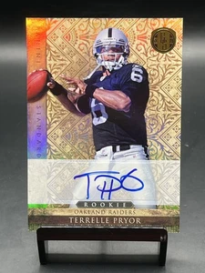 2011 Panini Gold Standard Terrelle Pryor #209 Gold Signatures /25 Rookie Auto RC - Picture 1 of 2