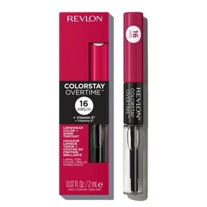 Revlon Liquid Lipstick with Clear Lip Gloss, ColorStay Overtime Lipcolor,... - Picture 1 of 9