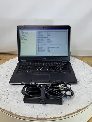 Dell Latitude E7440 14" Laptop Intel Core i5-4300U 1.9Ghz 4GB 256GB - Image 1 of 4