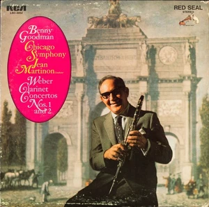 Benny Goodman, Chicago Symphony Orchestra, Jean Martinon, Carl Maria von Weber - - Picture 1 of 5