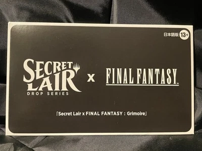 Magic The Gathering Secret Lair Final Fantasy Grimorio Japonés Edición Sin Lámina Serie SLD Foto 1 de 2