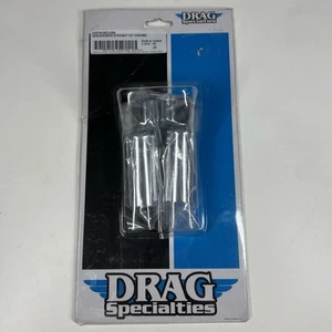Drag Specialties Chrome 3.5" Straight Risers 0602-0399 For Harley Davidson NEW - Picture 1 of 6