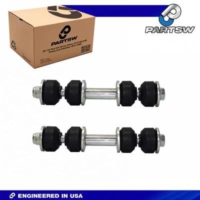PartsW Buick LeSabre Cadillac DeVille Pontiac Bonneville 2Pc Front Sway Bar Link - Image 1 of 4