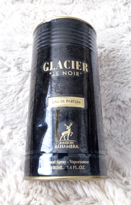 MAISON ALHAMBRA (BY LATTAFA) Maison Alhambra Glacier Le Noir EDP 100ml | NEW | Slightly Damaged Box