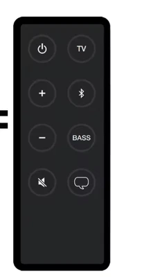 Remote Control For Bose Solo 5 10 15 Series ii TV Sound System - Image 1 of 4