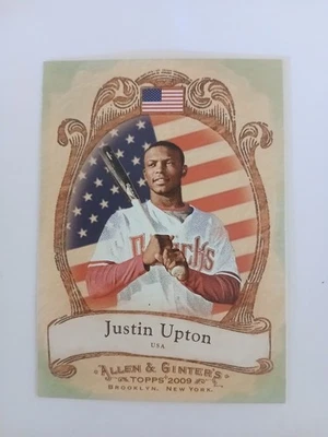 Justin Upton 2009 Topps Allen And Ginter National Pride #NP2 - Image 1 of 2