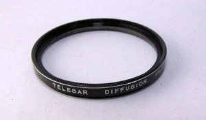 Vintage Telesar 48mm Photo Lens Filter Diffusion Metal Glass - Picture 1 of 1