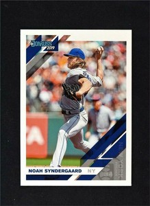 2019 Donruss Baseball Base #136 Noah Syndergaard - New York Mets