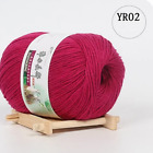 500 g de fil de cachemire laine pure moyenne épaisse pour tricot écharpe/chapeau NEUF