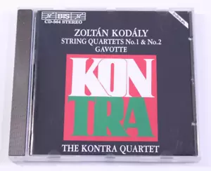 ZOLTÁN KODÁLY String Quartets No. 1 & 2 Gavotte Kontra CD Oop Audio Austria 564 - Foto 1 di 22