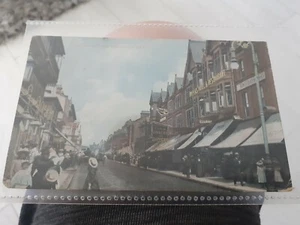 Postal eduardiana vintage de Southend High Street de 1910 - Imagen 1 de 4