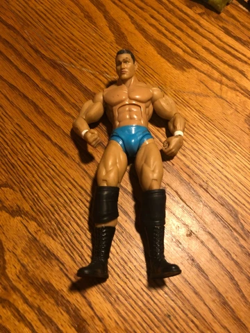 Randy Orton Blue 2005 WWE Jakks Deluxe Loose Action Figure	12 Cover