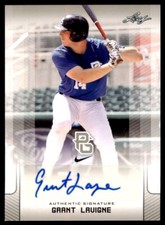 2017 Leaf Perfect Game National Showcase Silver Grant Lavigne Auto MLB Team