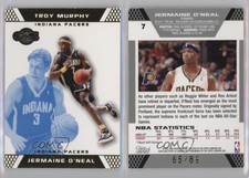 2007-08 Topps Co-Signers Gold Blue /89 Jermaine O'Neal Troy Murphy #7.2