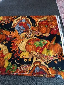 Alexander Henry Cornucopia 2 Yards Fall Fabric by Nicole De Leon - Picture 1 of 5