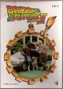 1989 Topps Back to the Future II Stickers # 4